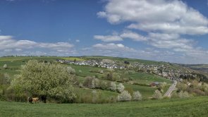 Ruwertal - Gutweiler - Blick Richtung Korlingen - Panorama