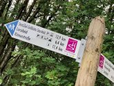 Wanderwegbeschilderung