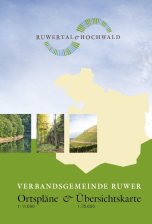 Titelblatt der Ortspläne & Übersichtskarte der Verbandsgemeinde Ruwer