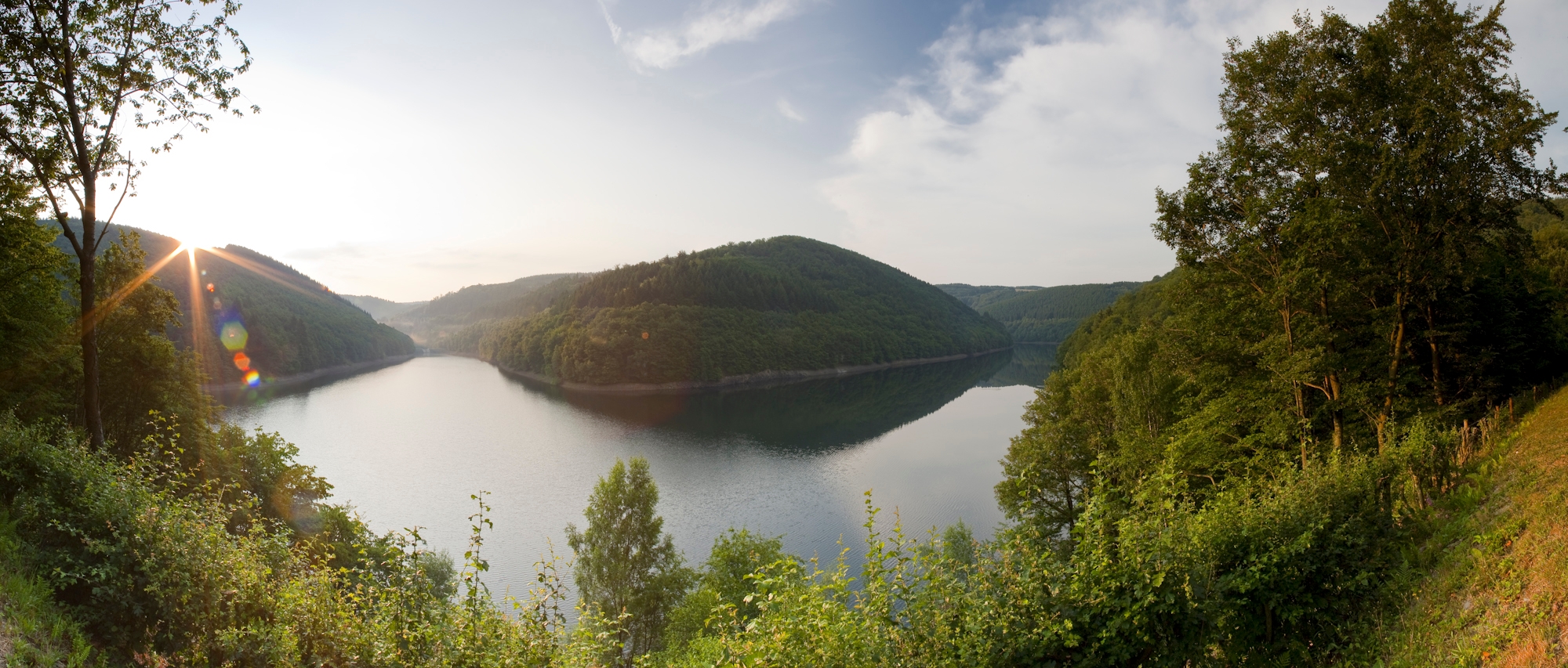 Blick auf die Riveristalsperre