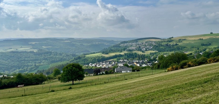 Ausblick von der Korlinger Höhe