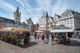 Blick auf den Hauptmarkt in Trier